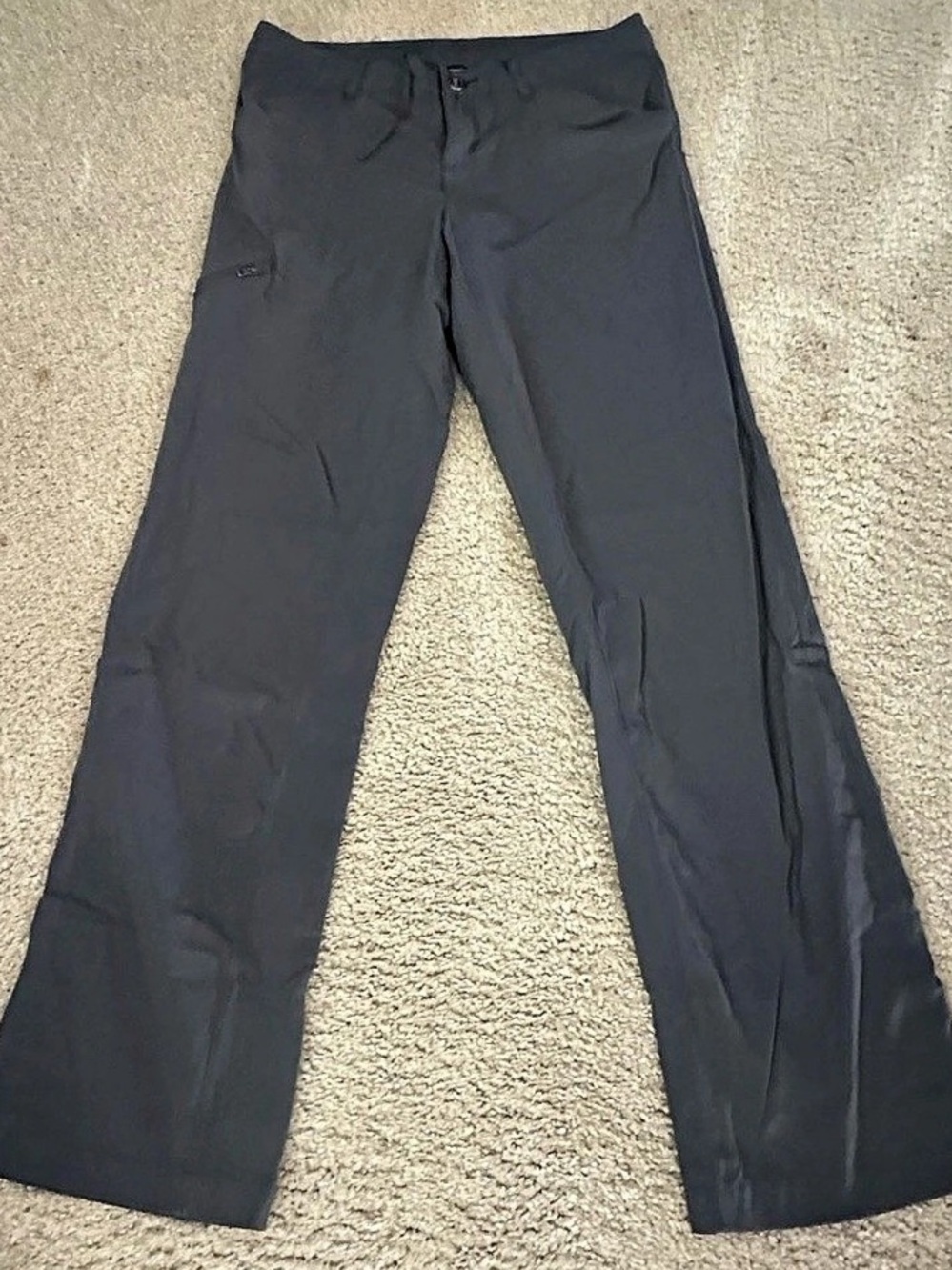 Patagonia Women's Quandary Pants Gray Flare Pants Size 8